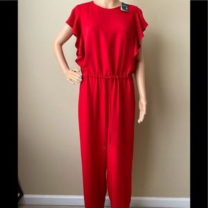 NWT Ralph Lauren Red Romper